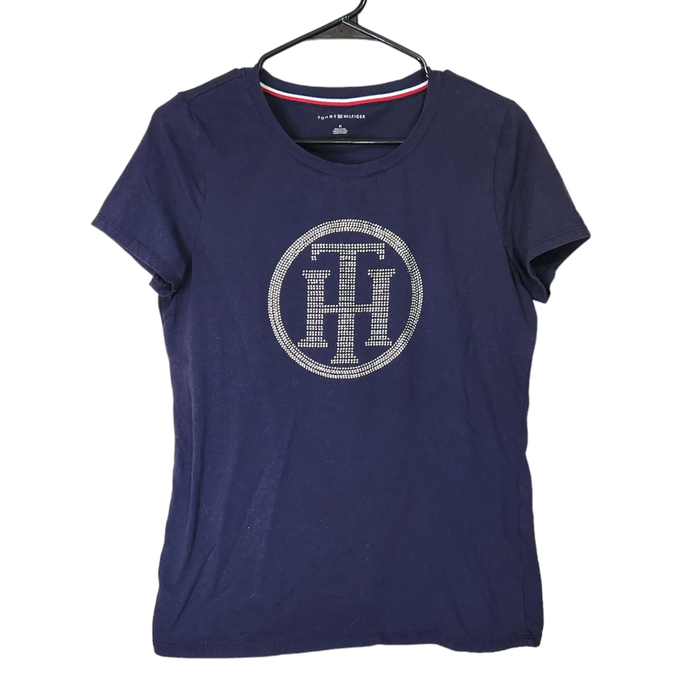 Tommy Hilfiger Nailhead Tee Shirt Size Medium
